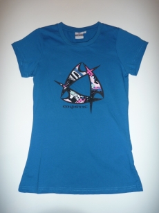 Mystic Meshed Tee Blue